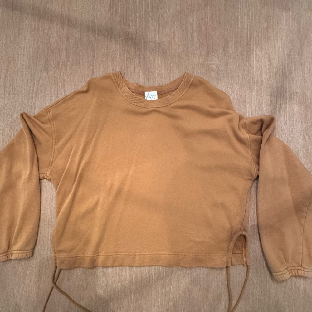 OFFLINE By Aerie Weekend casual Side Tie Sweatshirt Medium